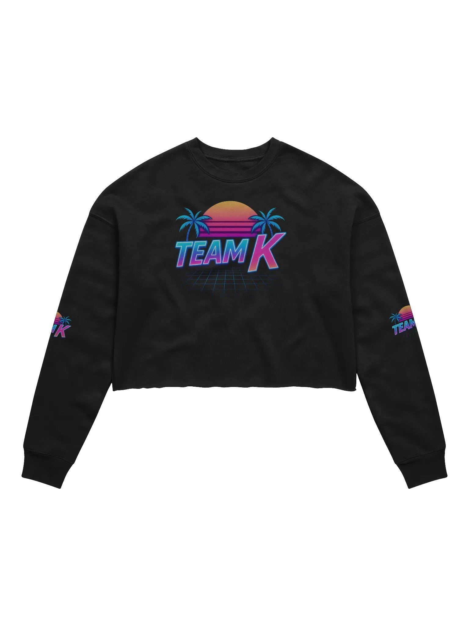 Team K 1980's Crop Sweatshirt product image (2)