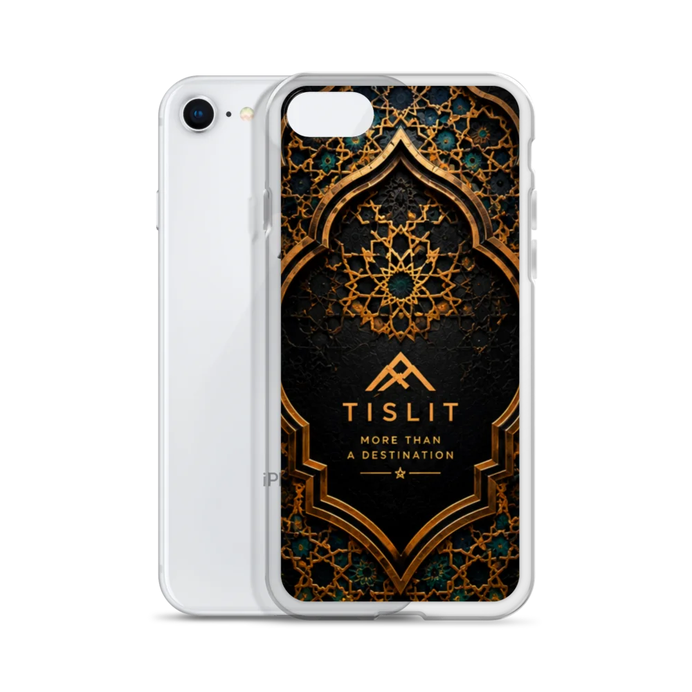Moroccan Royal Elegance – Black & Gold iPhone Case product image (2)