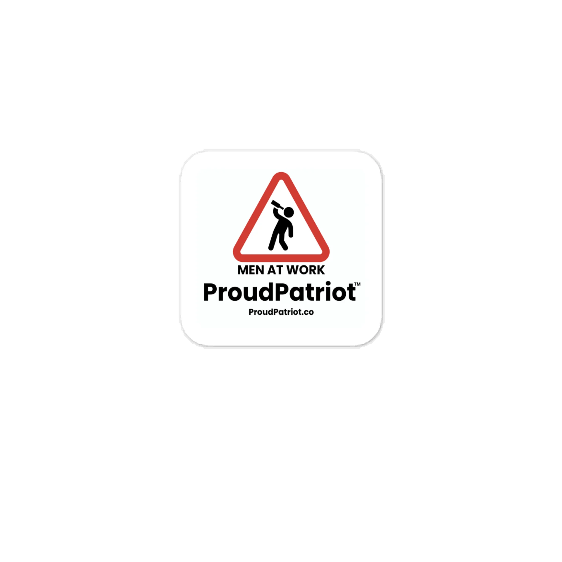 Men At Work Vinyl Sticker product image (1)