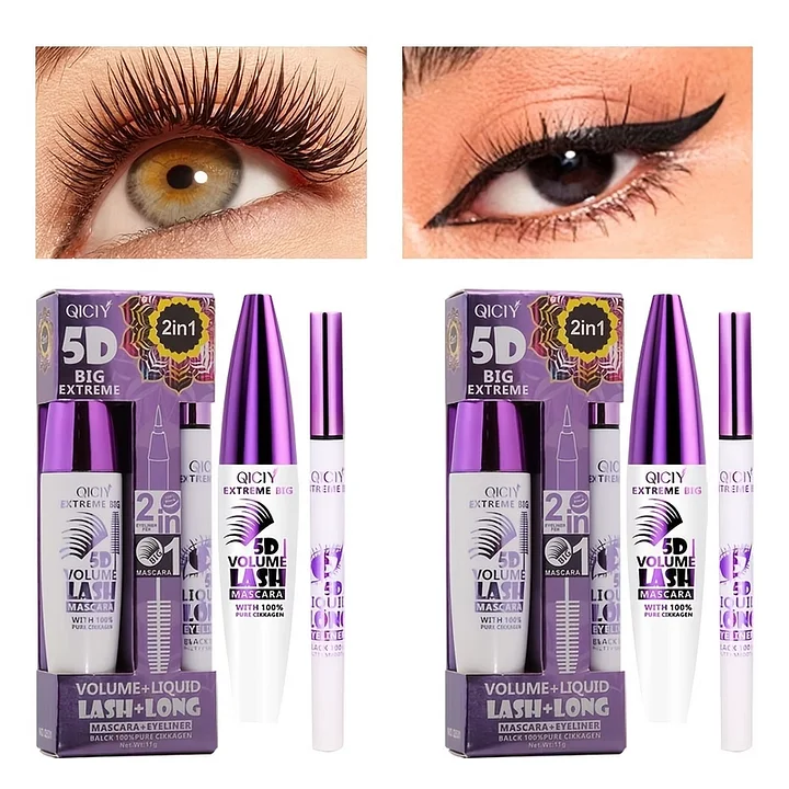 2 in 1 - 5D Volume Eye Liner and Mascara product image (1)