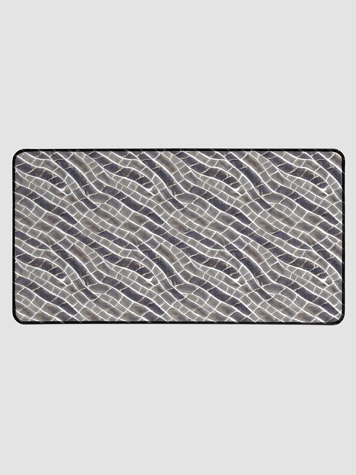 Grey Snake Skin Desk Mat product image (1)