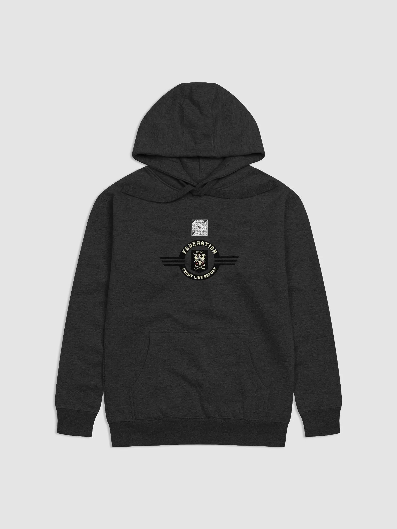 FF-LR with QR code Premium Hoodie product image (1)