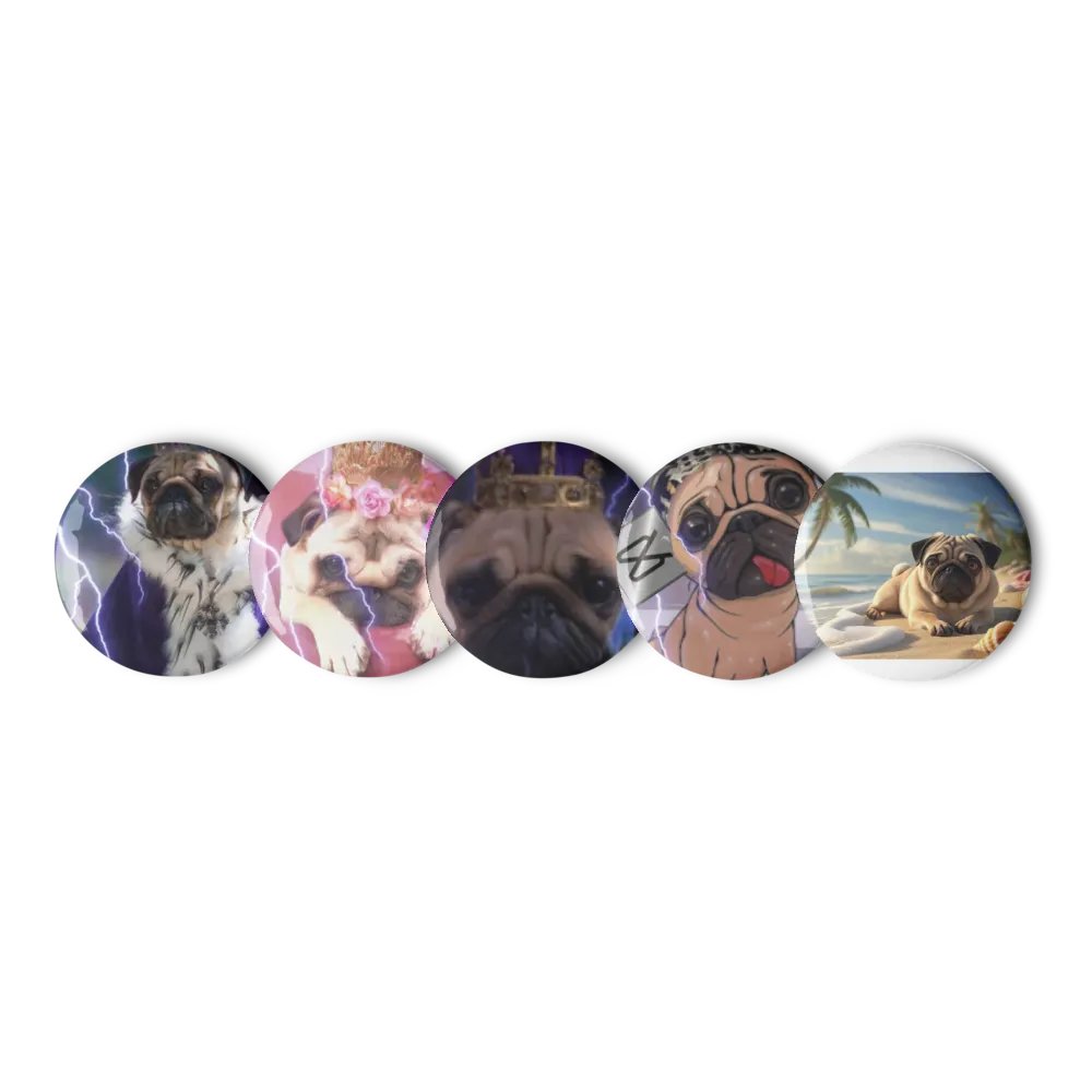 Pug Squad Pins Collection product image (4)
