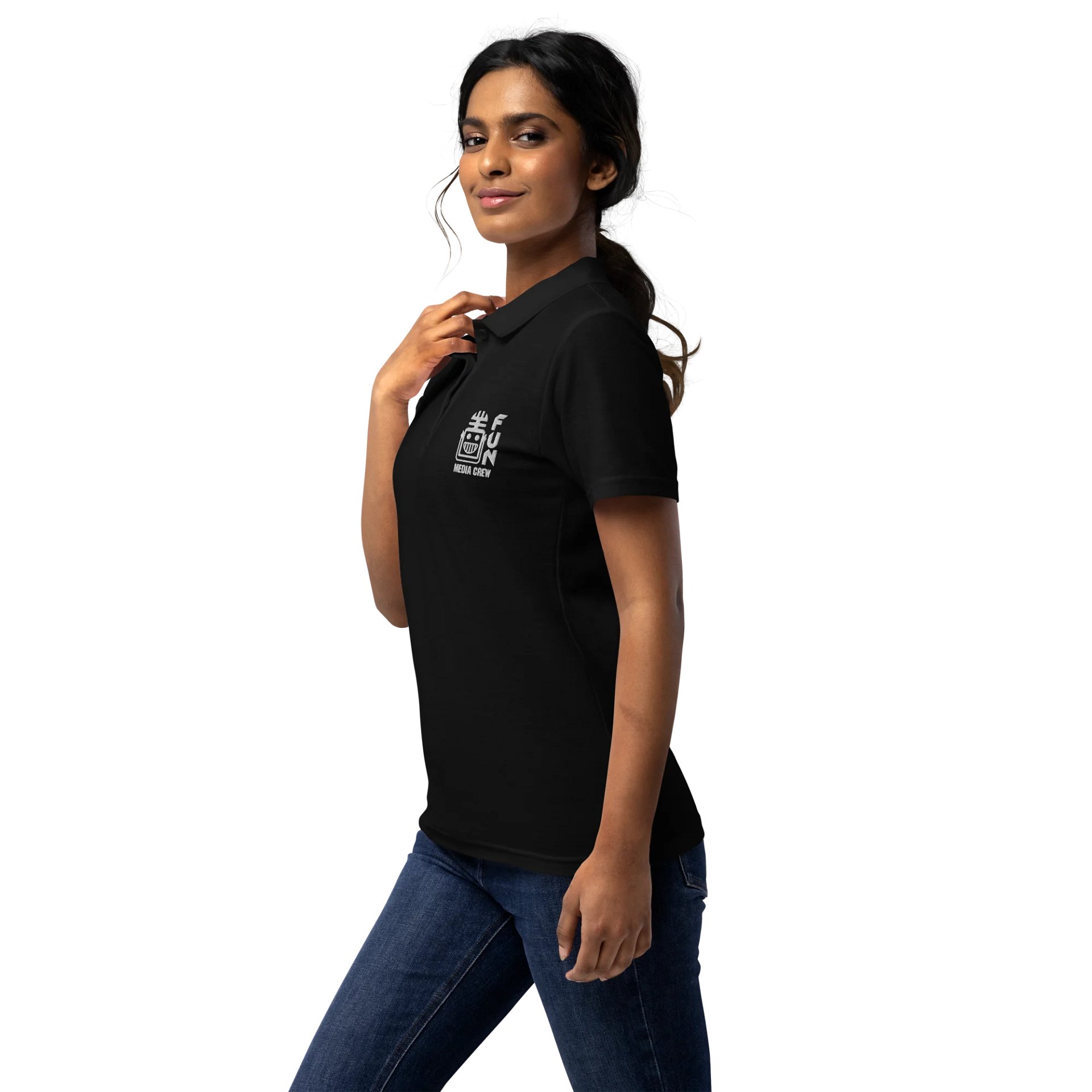 FUN Media Crew Women's Polo product image (5)
