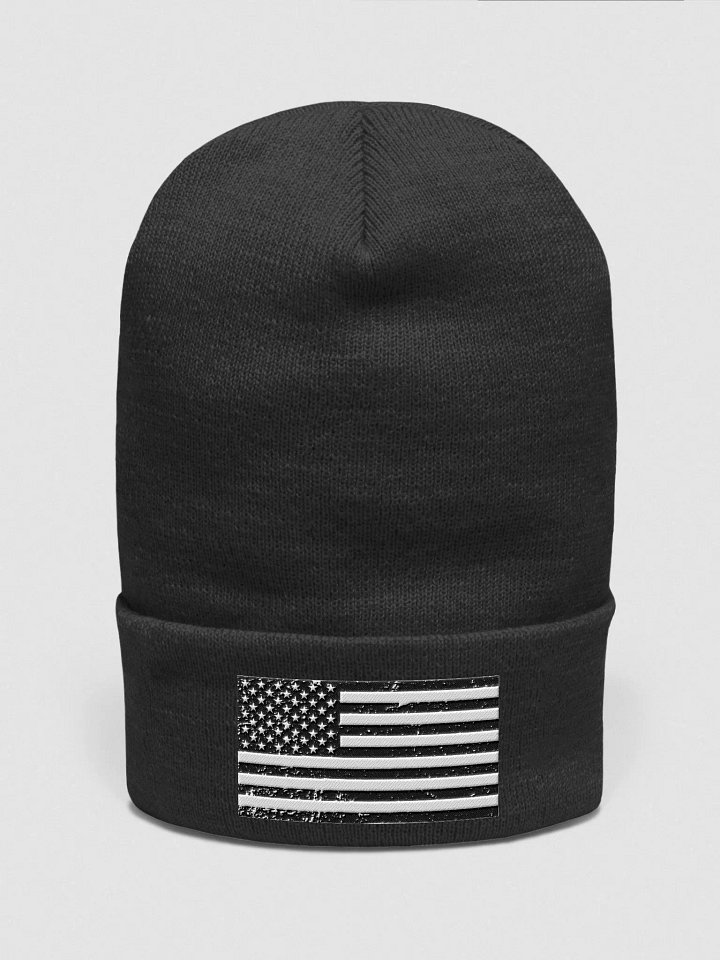 Distressed American Flag Beenie product image (1)