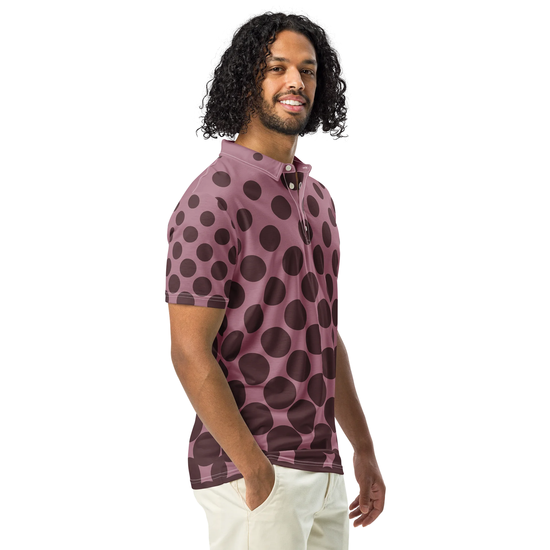 F&F Boba Slim Fit Polo Shirt (BUR) product image (1)