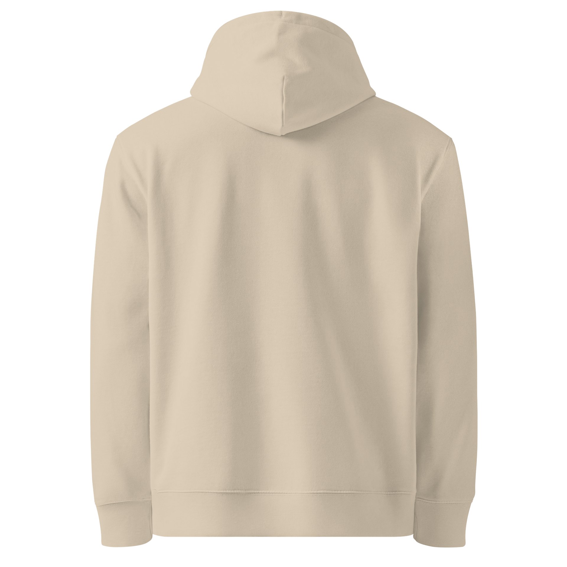 "never grow up." Embroidered Hoodie w/ black text - 100% Organic Cotton product image (6)