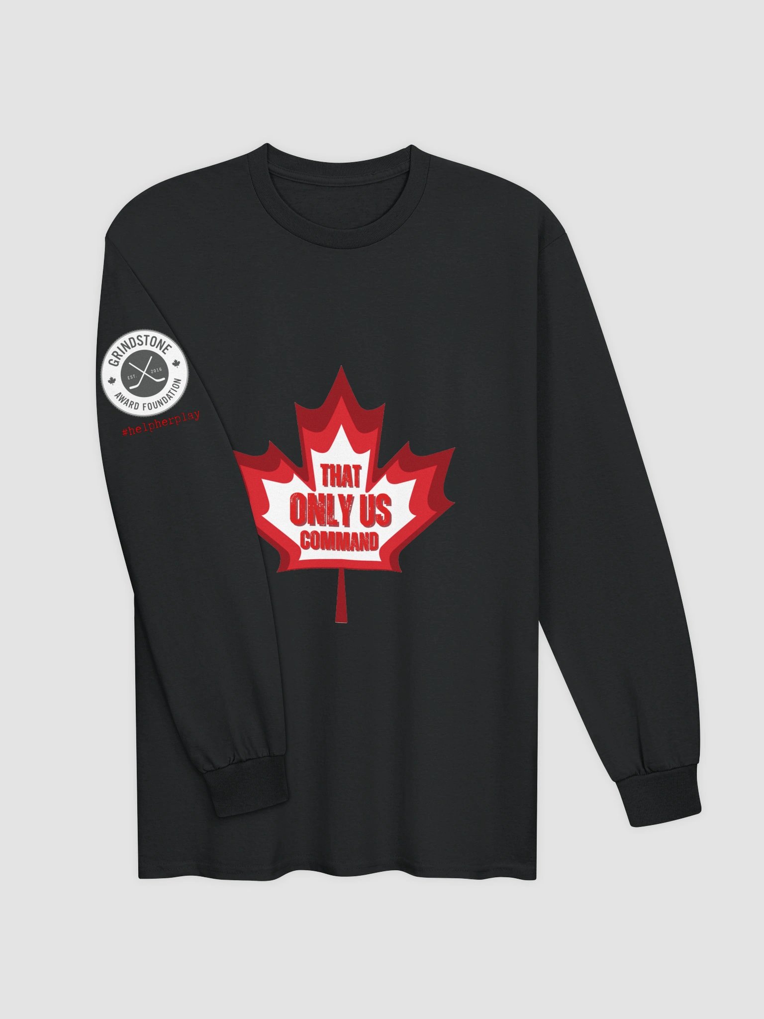 CK x GRINDSTONE "THAT ONLY US COMMAND" MAPLE LEAF LONG SLEEVE TEE product image (7)