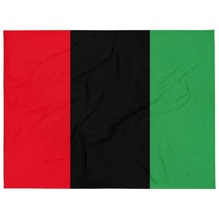 Red Black Green Patterned Blanket product image (1)