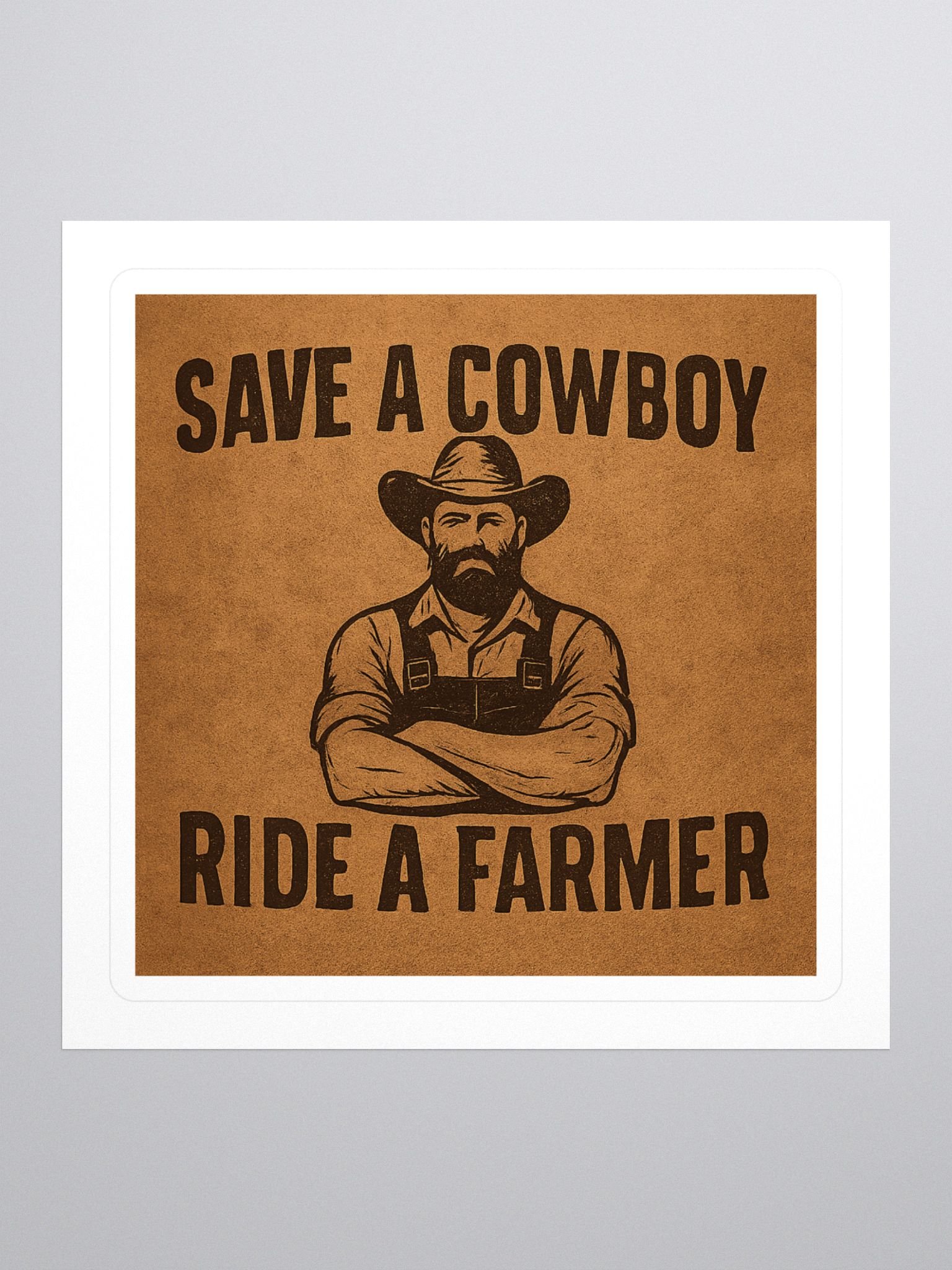 Save a Cowboy Kiss Cut Stickers product image (1)