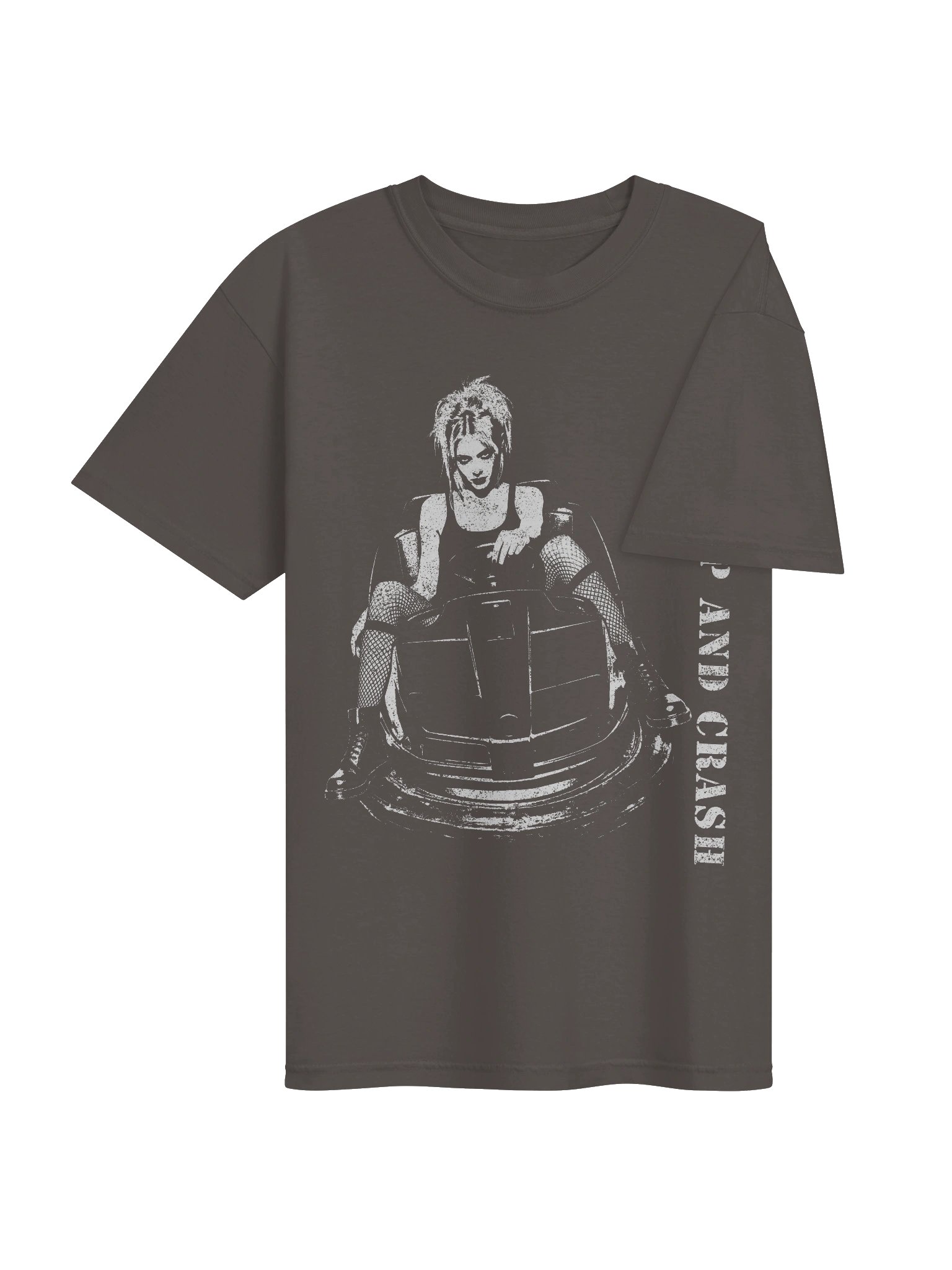 Shut Up and Crash Bumper Girl // Heavyweight Vintage Tee product image (5)