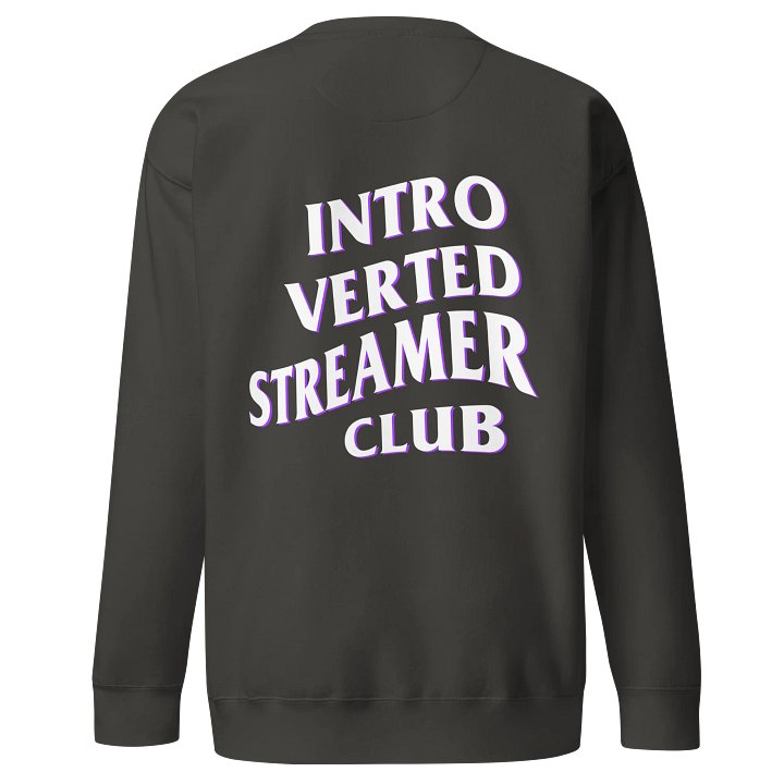 Introverted Streamer Club "Tired" Sweatshirt product image (1)