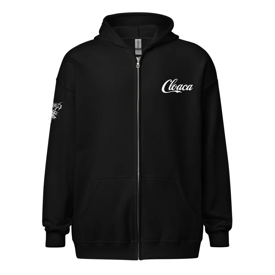 Cloaca Cola zip hoodie product image (2)