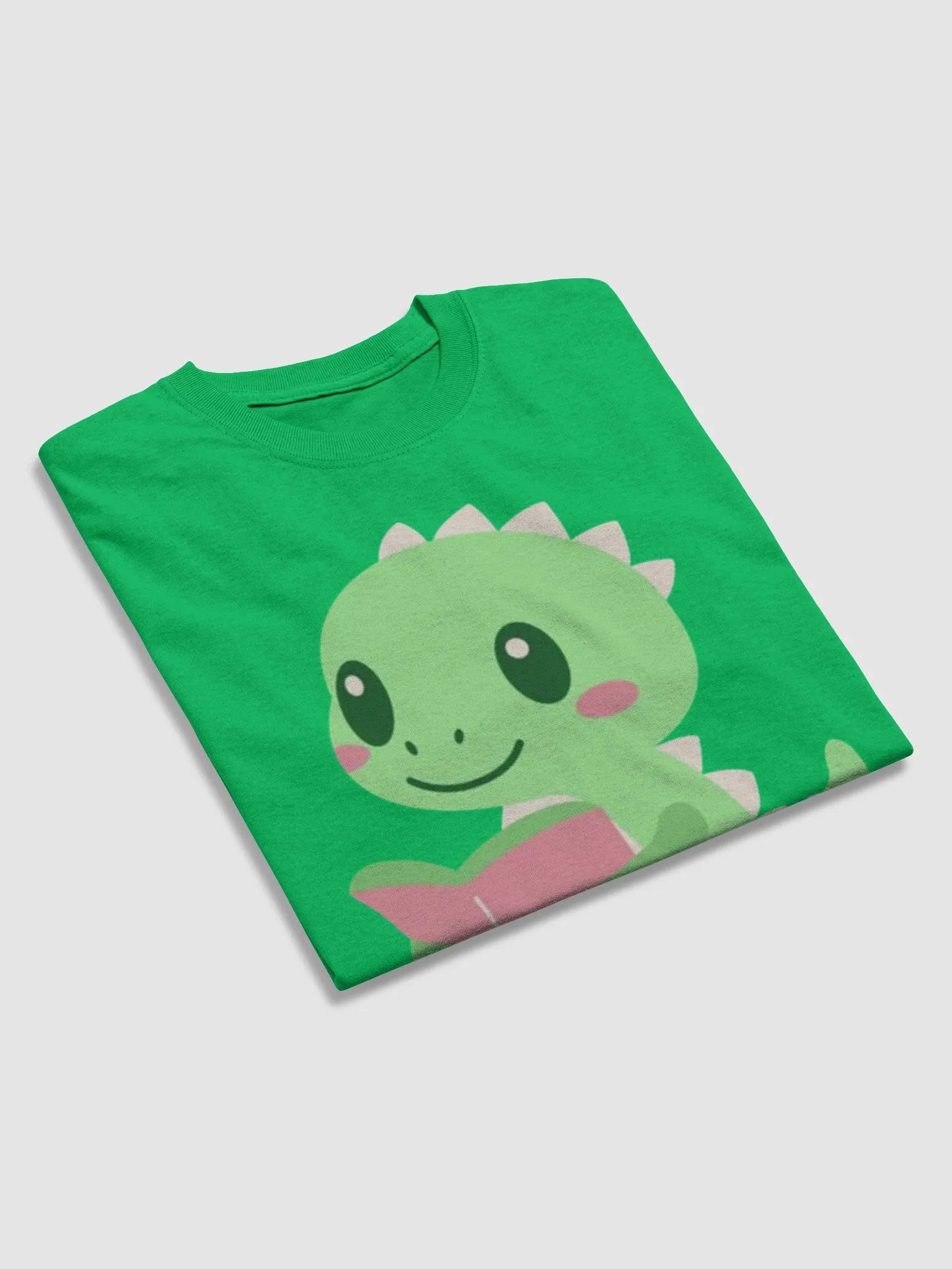kawaii dino reading product image (3)