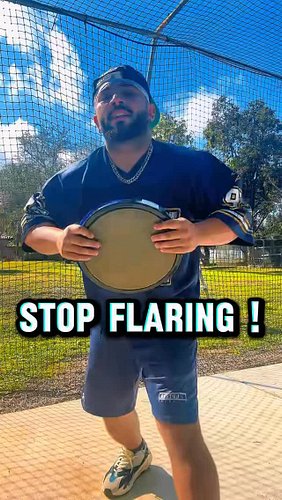 Stop flaring with this drill #baseball