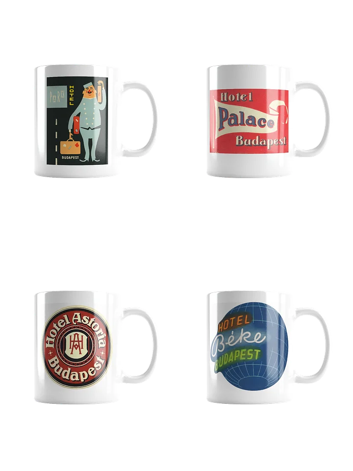 Budapest Hotel Mug Set product image (1)