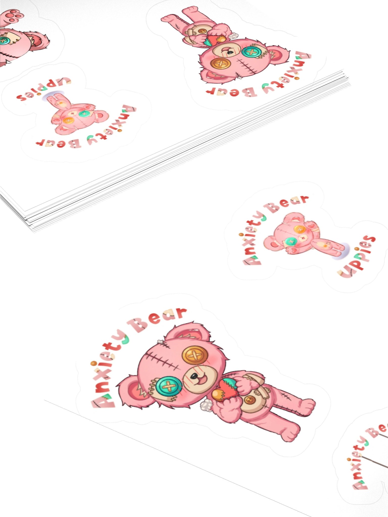 Anxiety Bear Heart product image (11)