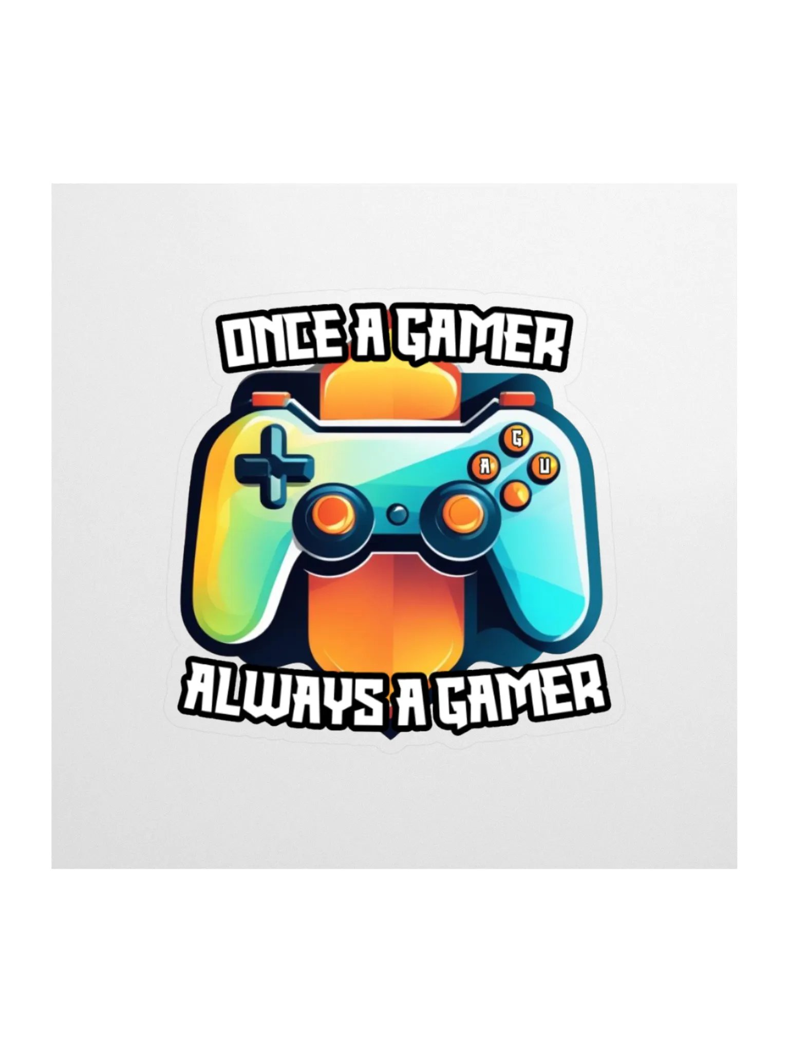 All Gamers United Sticker product image (1)
