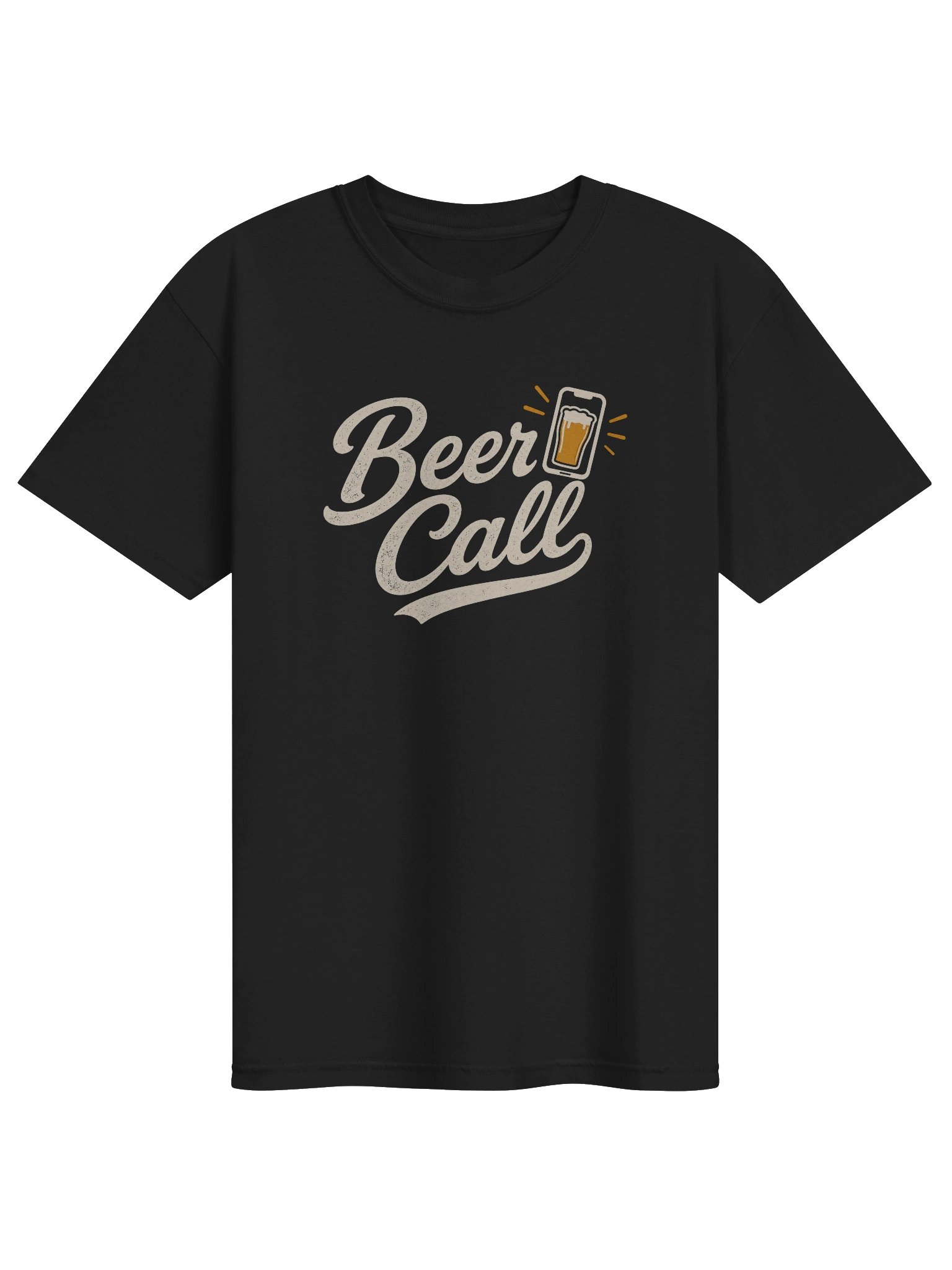 Beer Call Script Logo Tee product image (1)