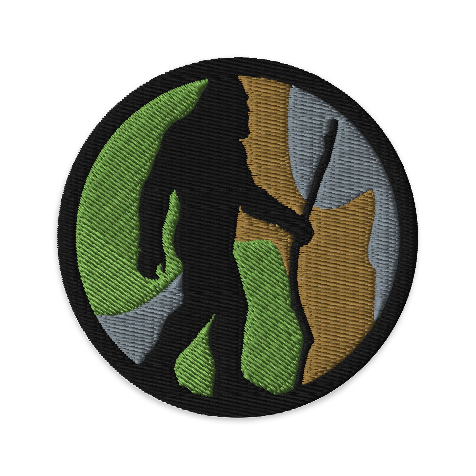 Sasquatch Stick-Walker Camo Patch - 3inches / Feel the MO product image (1)