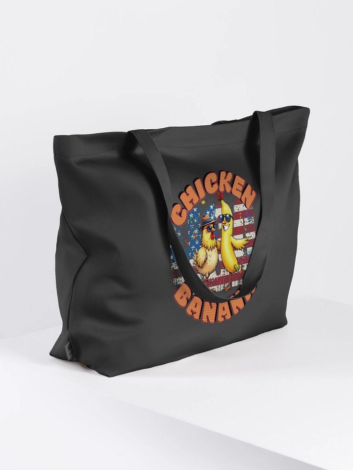 Chicken Banana USA Flag Funky Dance Eco Tote product image (1)