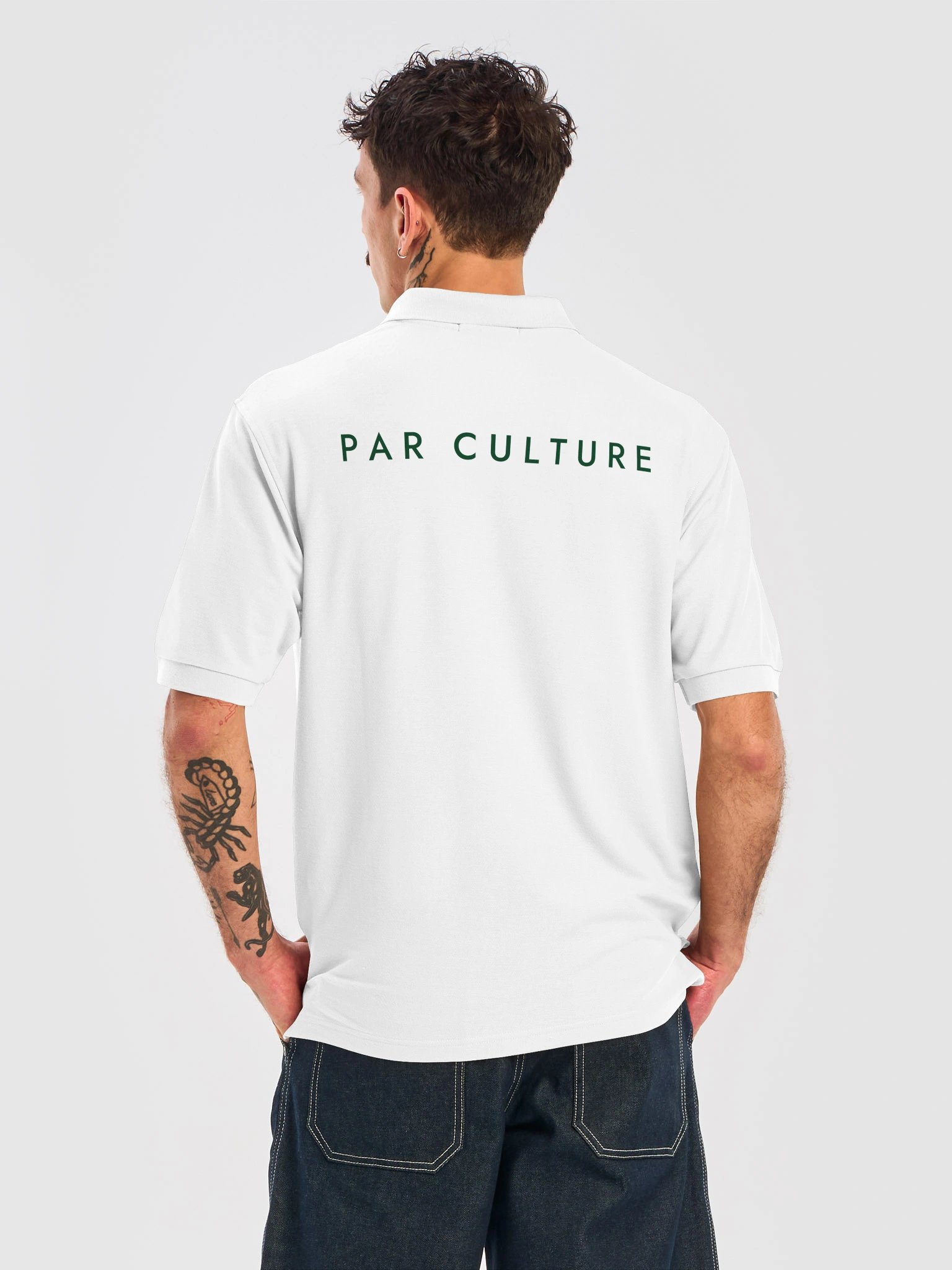 Par Culture /Back B White Polo Shirt product image (6)