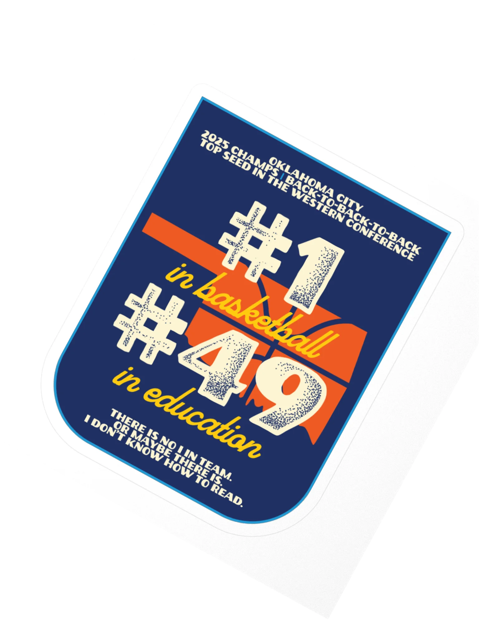 Oklahoma State Rankings Sticker product image (3)