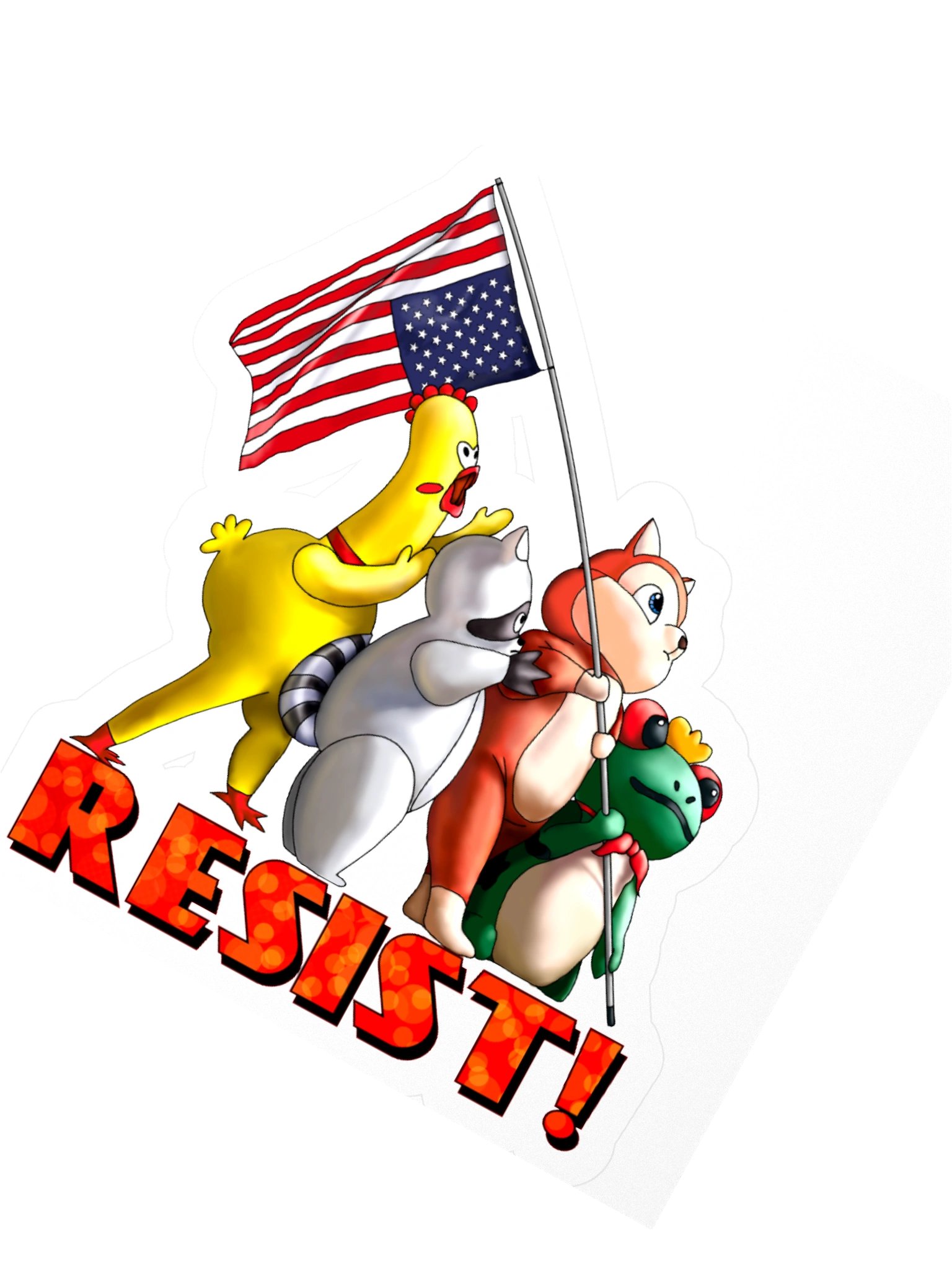 Resist! Sticker product image (5)