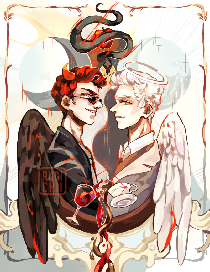 ⚫Good Omens // 2019 Print product image (1)