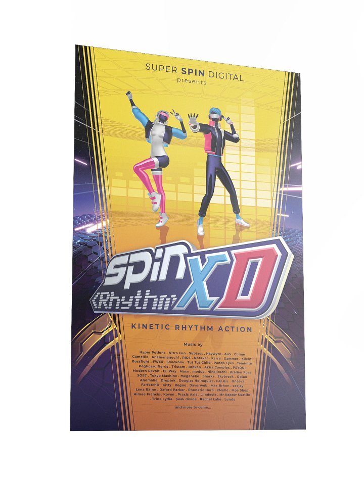 Spin Rhythm XD Movie-Style Matte Poster product image (6)