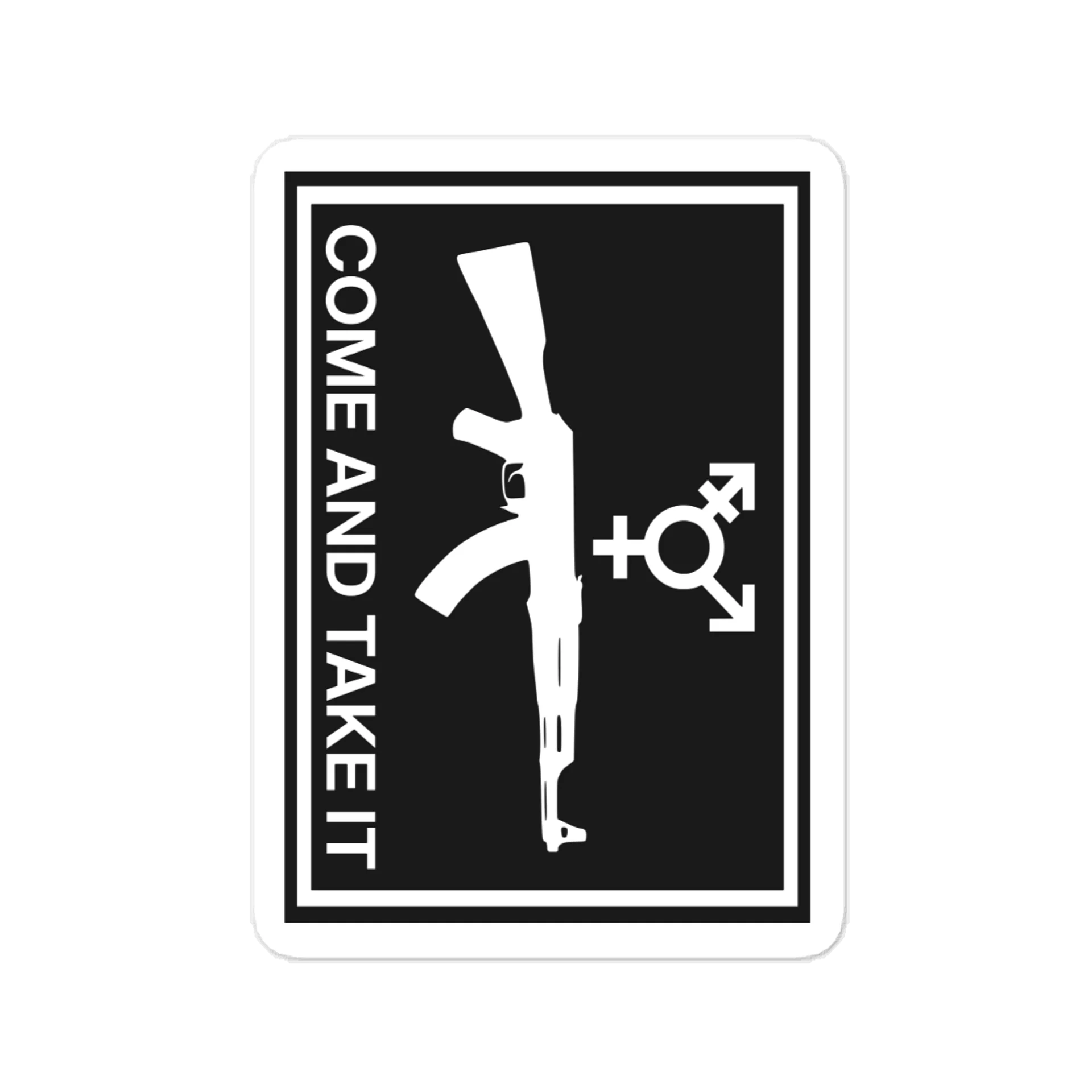 COME AND TAKE IT ⚧ Vinyl Decal product image (1)