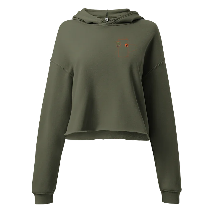 Women’s Crop Hoodie – Minimal product image (1)