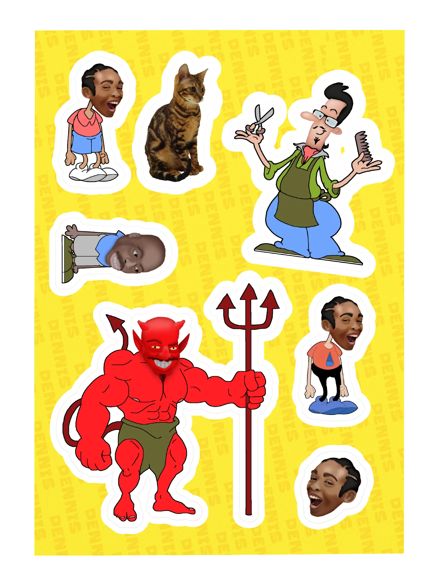 The Dennis Show Sticker Pack 1 product image (3)