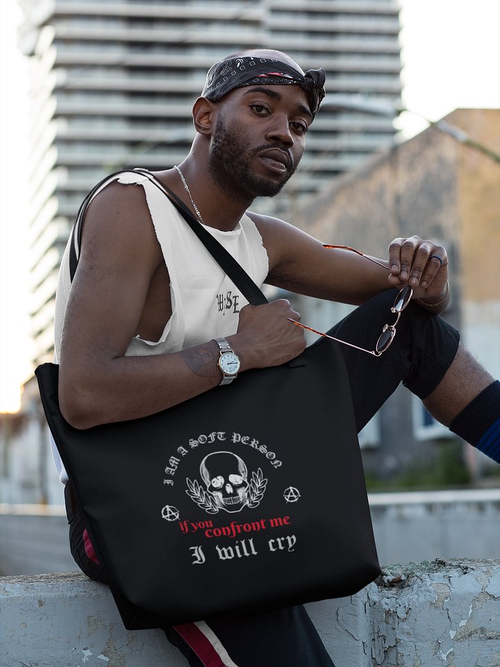 Soft Person eco tote product image (1)