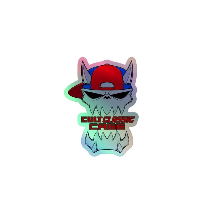 CULT CLASSIC CAGE Holographic Sticker product image (1)