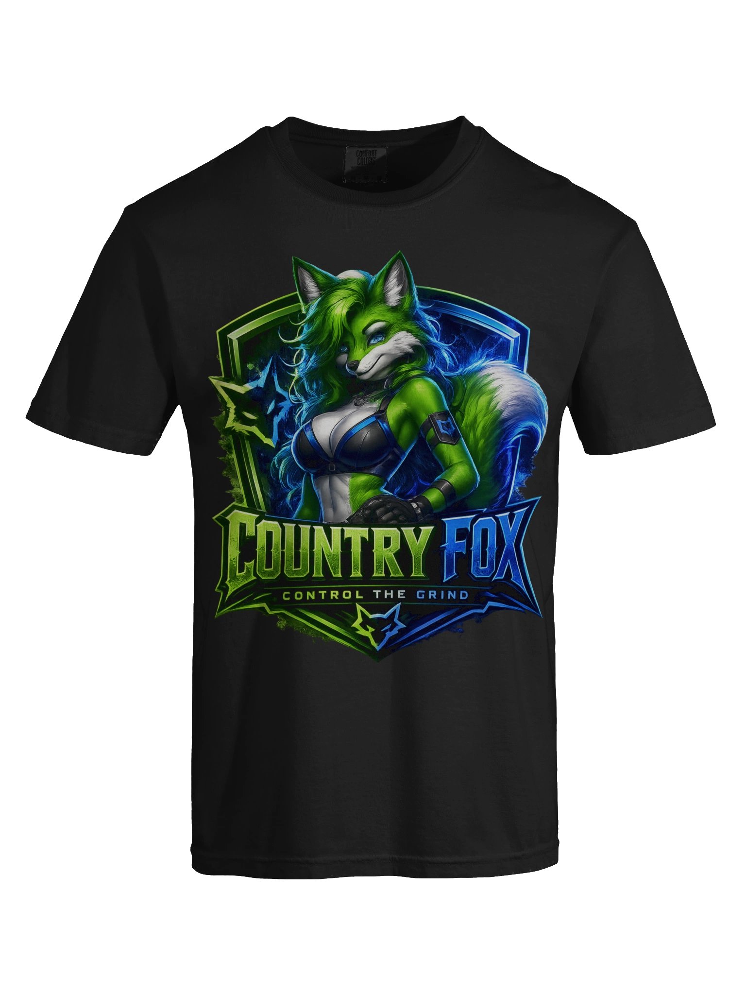 🦊 Country Fox “Neon Huntress” Gamer Tee 🦊 product image (27)