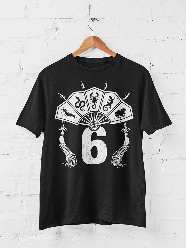 Five Venoms & Number 6 Classic Heavy Tee product image (1)