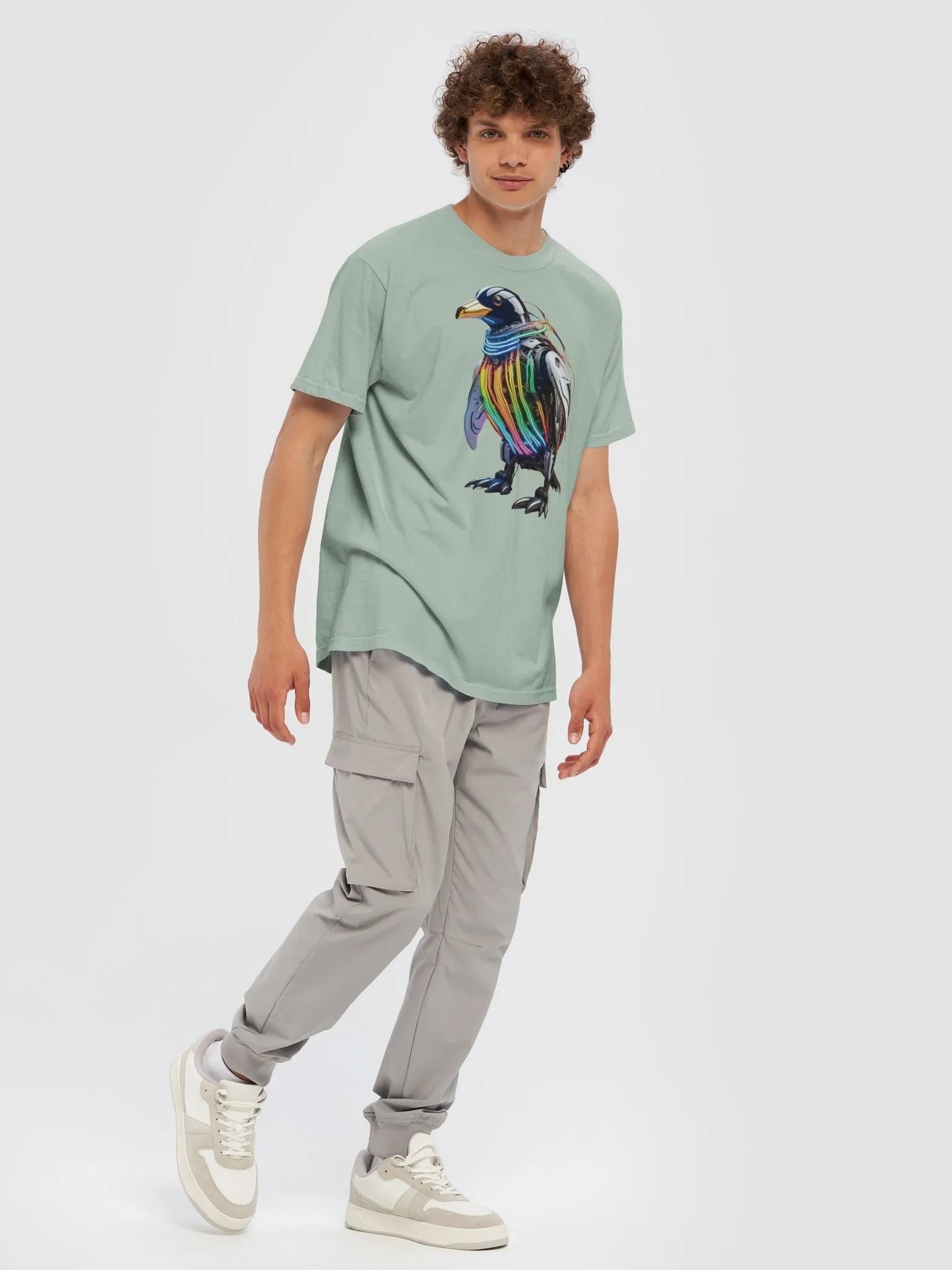 Penguin Robot T Shirt product image (91)