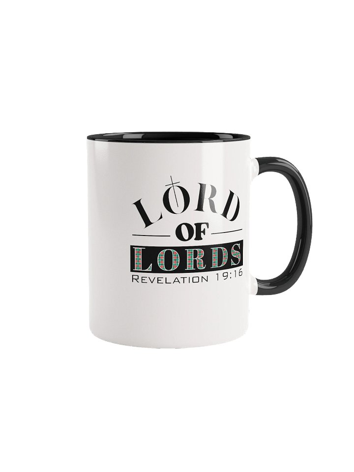 Lord of Lords Christian 11 & 15 oz Mug | Jesus Christ Faith Gift | Inspirational Coffee Cup for Believers product image (2)