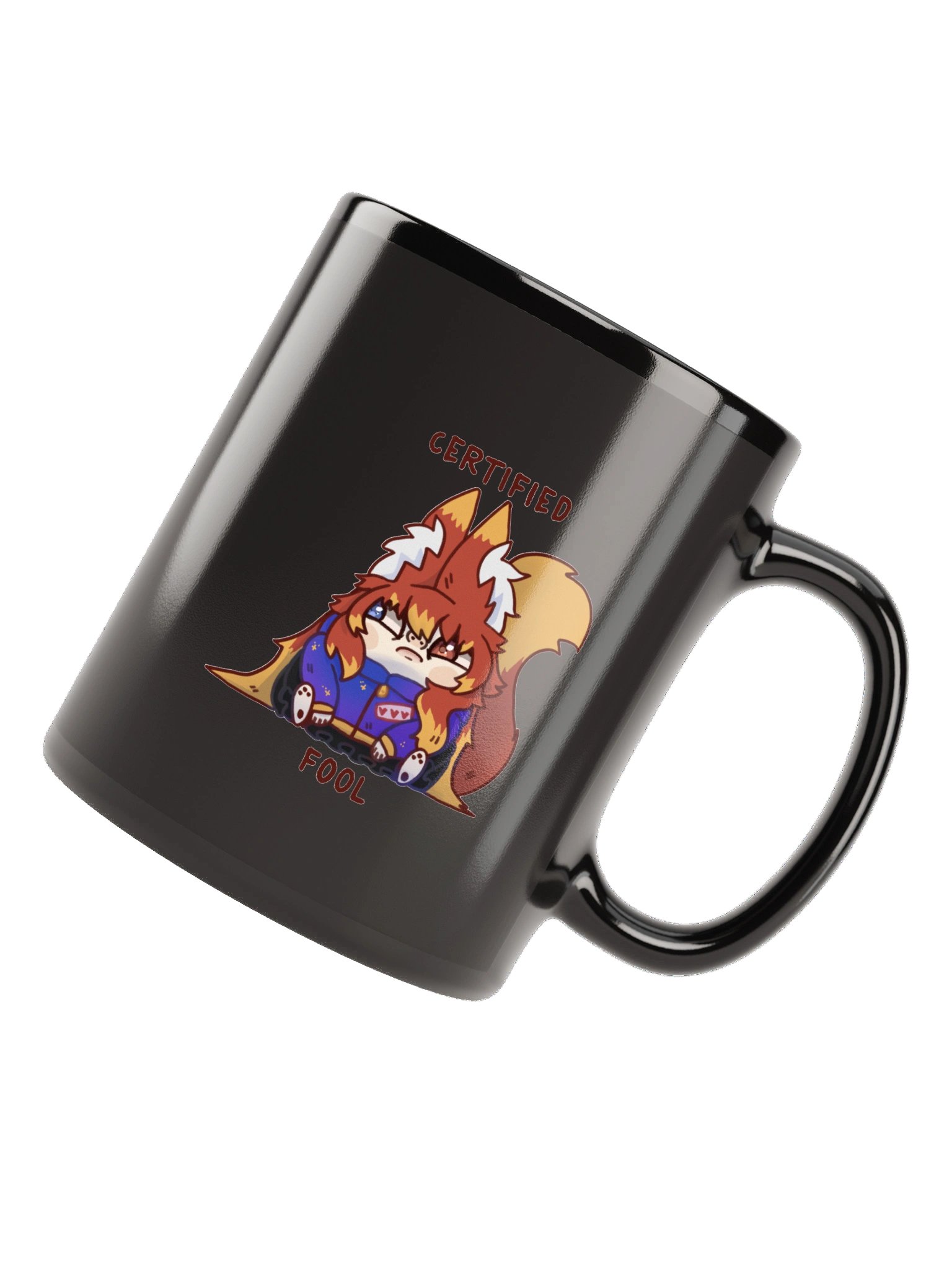 Certified Fool Chibi Fox Mug product image (11)