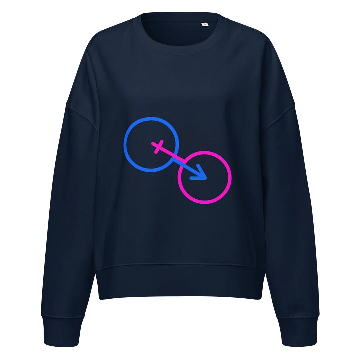 Only Male & Female Symbol Organic Sweatshirt product image (1)