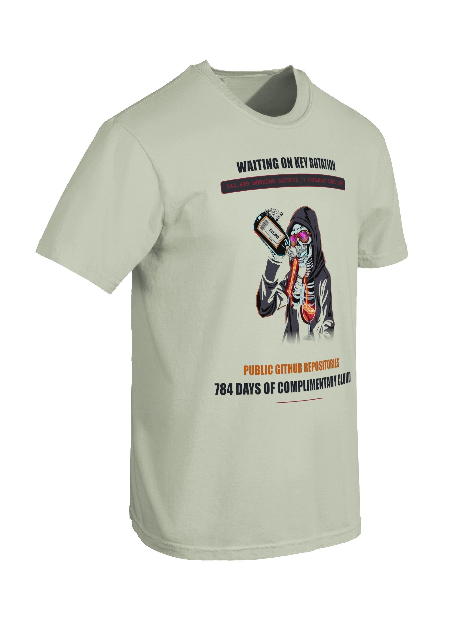 Waiting On Key Rotation // 784 Days In Public Heavyweight Tee - Light product image (40)