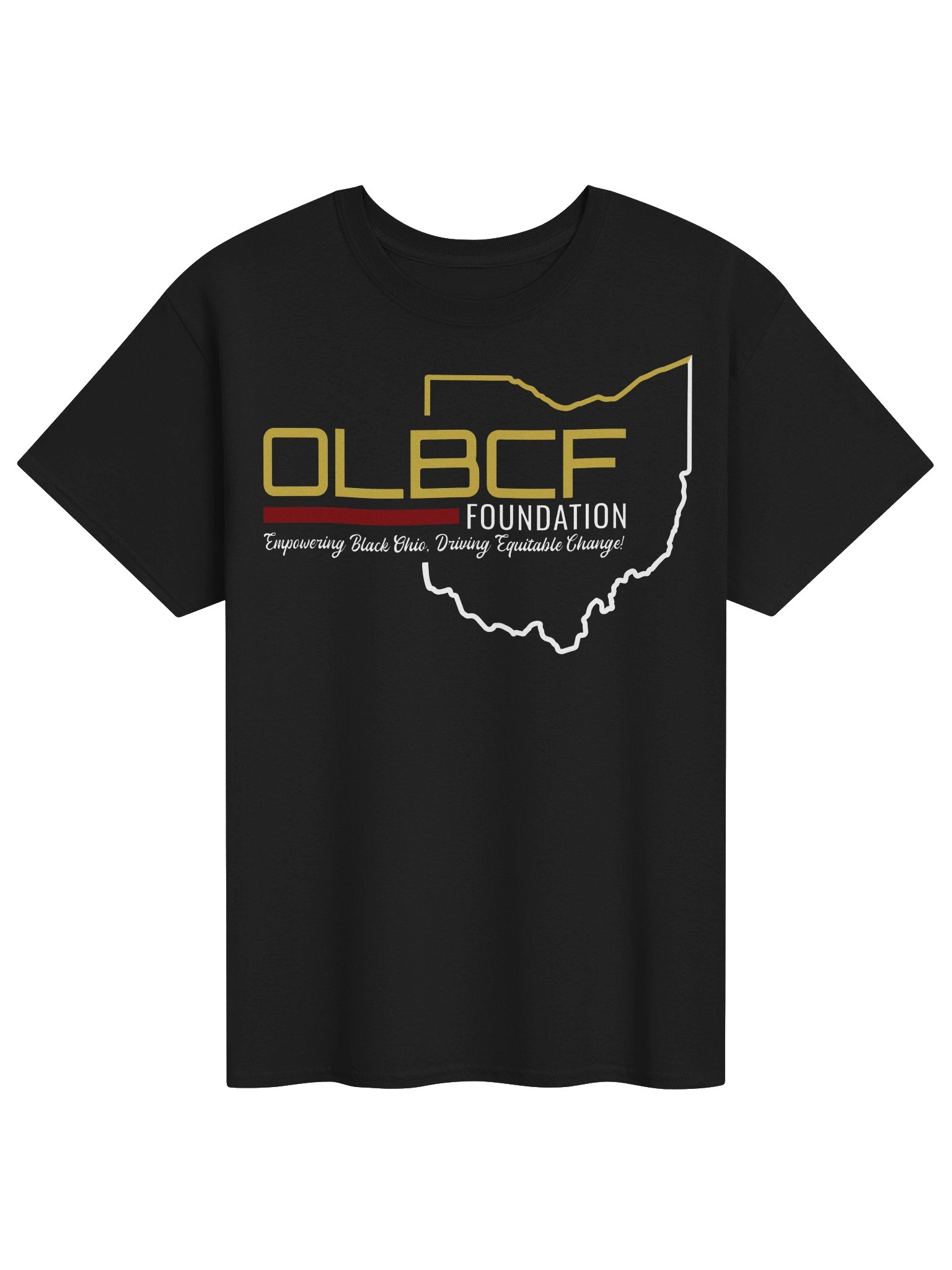 OLBCF Logo Tee Gildan Black product image (1)