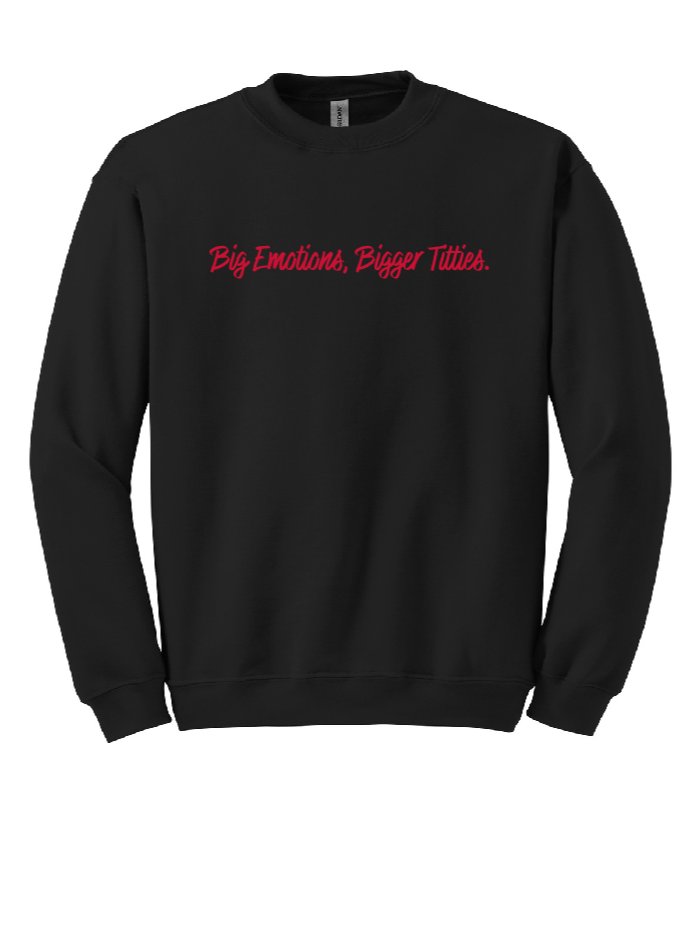 BLACK CREWNECK - BEBT product image (1)