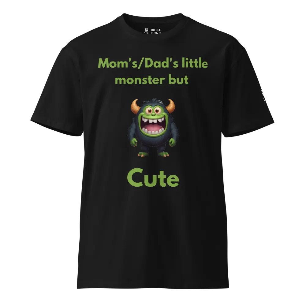 Mom's & Dad's little monster, but cute Regular Fit T-shirt product image (7)