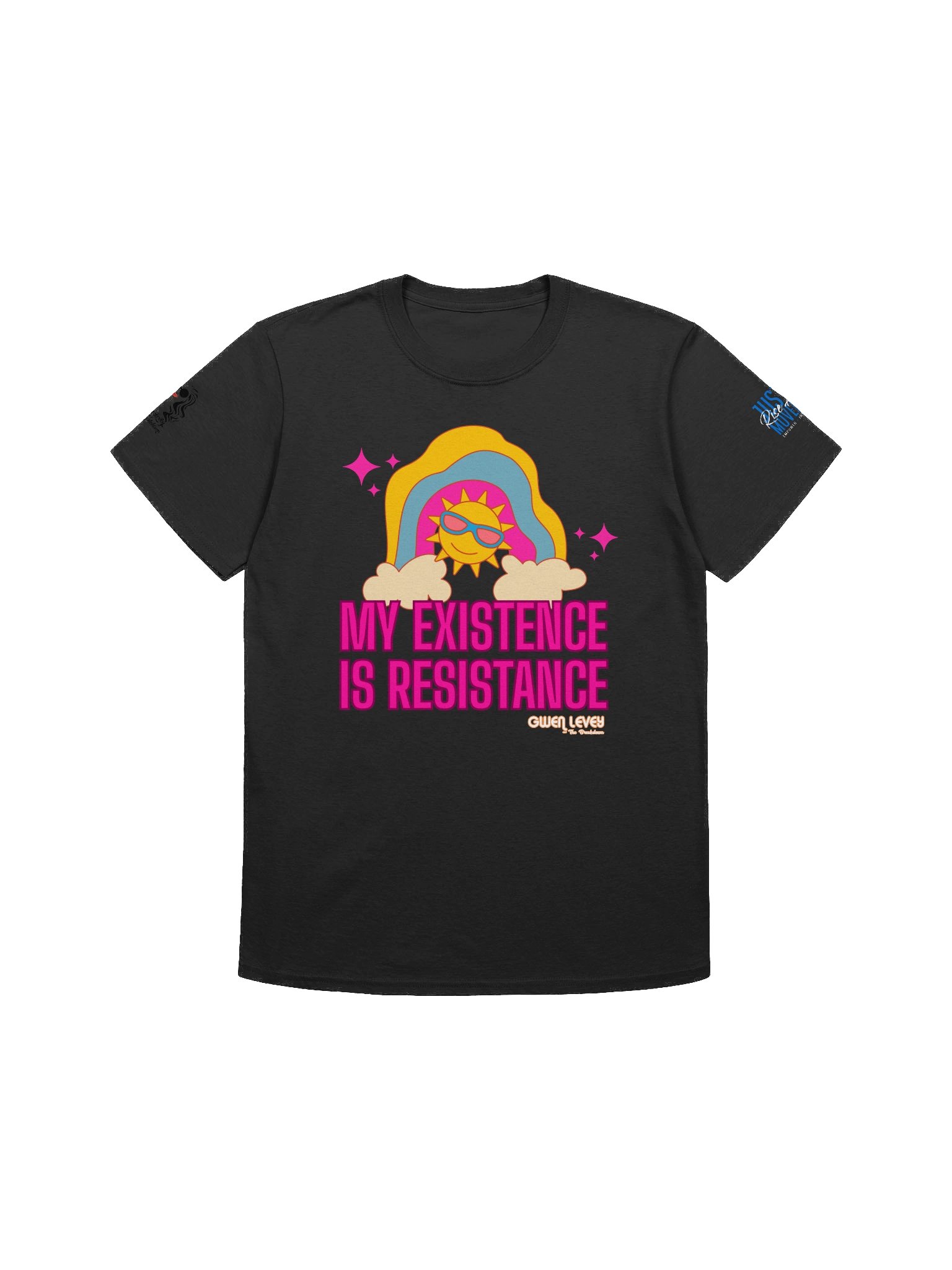 'My Existence is Resistance' Tee - BLACK product image (1)