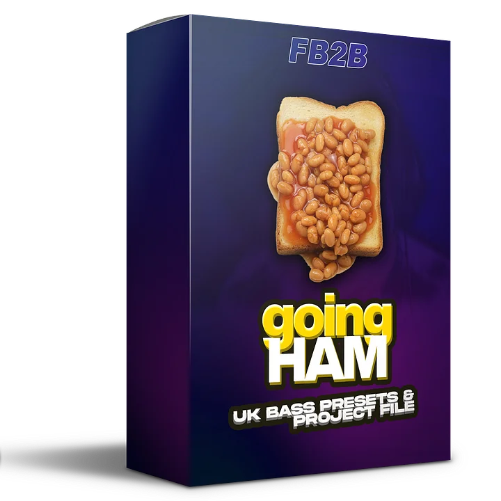How to Hamdi, UK Bass Serum Presets & Project File "Going Ham" product image (1)
