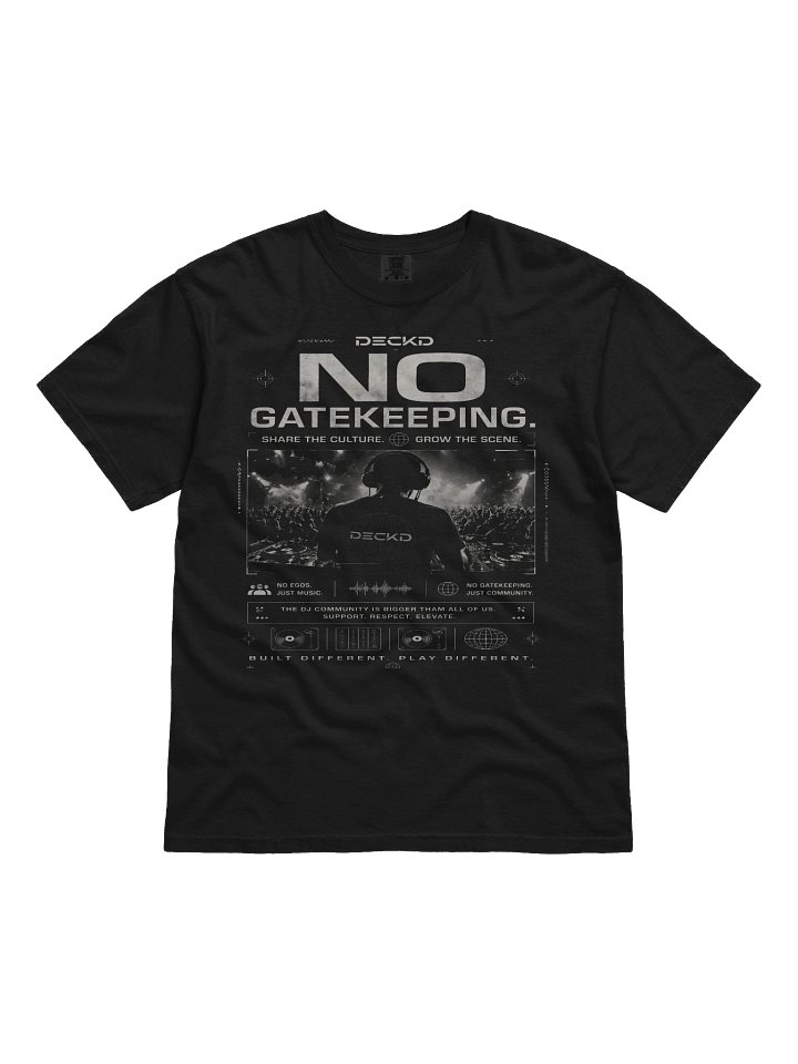 🎧 NO GATEKEEPING TEE product image (2)