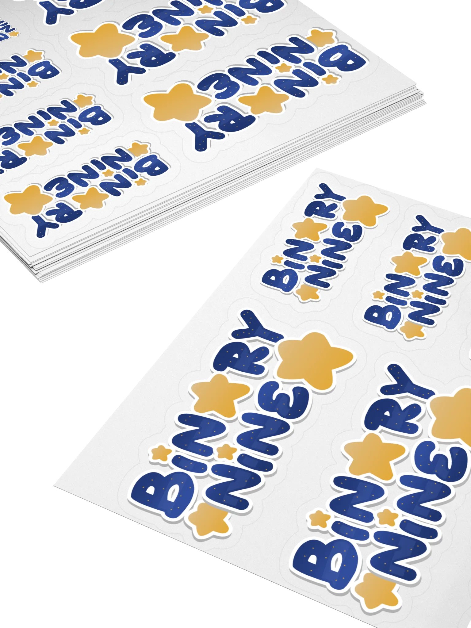 BinaryNine Logo Sticker Sheet product image (4)