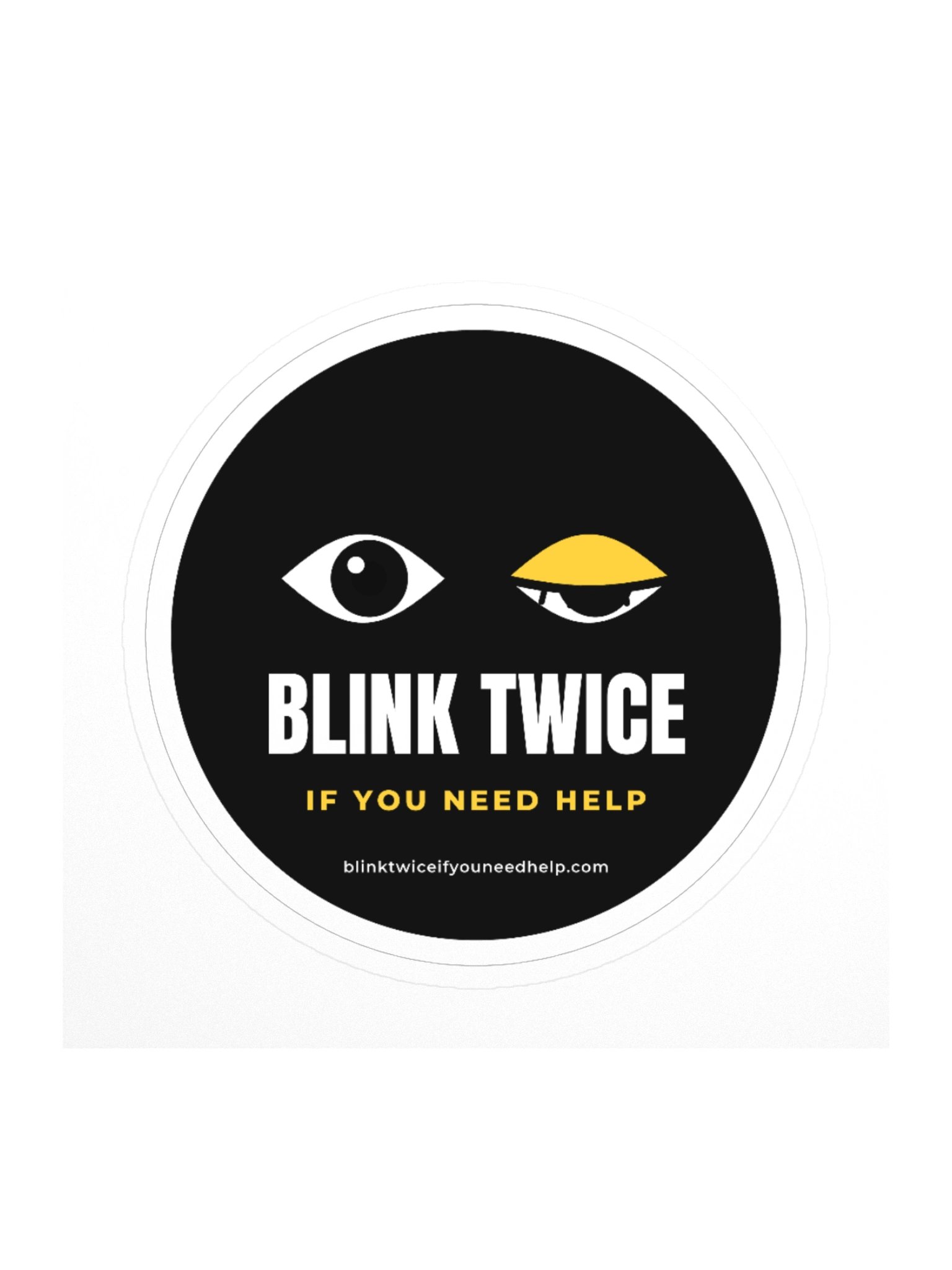 Blink Twice – Eyes Sticker product image (1)